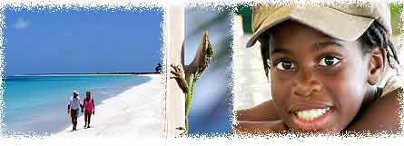 My Antigua -  Barbuda Beach, Gecko and Antiguan child