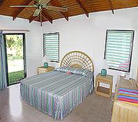 Antigua villa rentals: Browns Bay Villas bedroom.