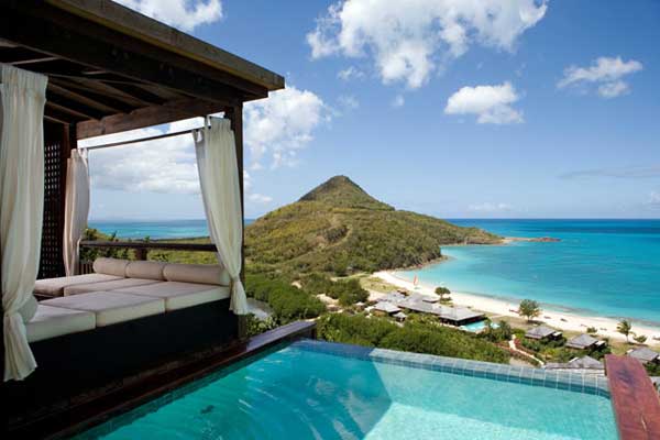 Hermitage Bay Hotel  Antigua Plungepool